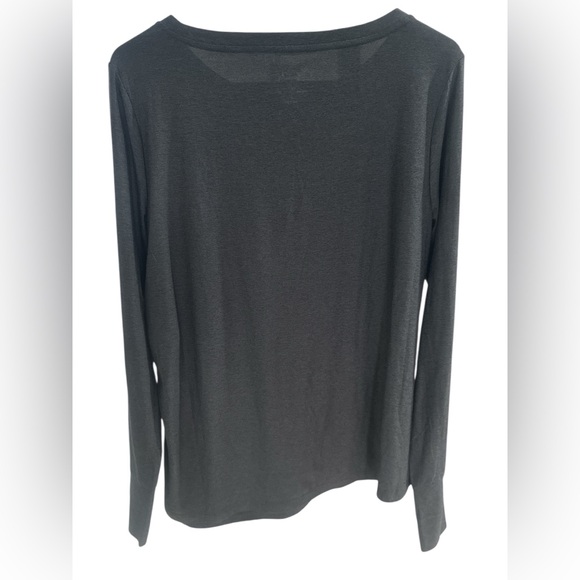 NWT Old Navy LS Cloud Motion Tie Front Top - Picture 2 of 2